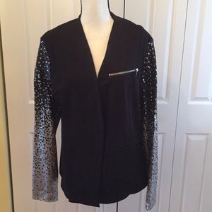 Black and Silver Jacket